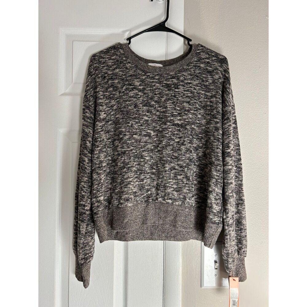 Mossimo Marled Charcoal Gray Crewneck Sweater XL NWT